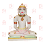 samyag jain upkaran bhandar presents italian dust marble parmatma pratima size - 9inch width -6 inch