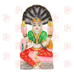 SAMYAG JAIN UPKARAN BHANDAR PRESENTS 7 INCH PADMAVATI MATA PRATIMA WIDTH -4