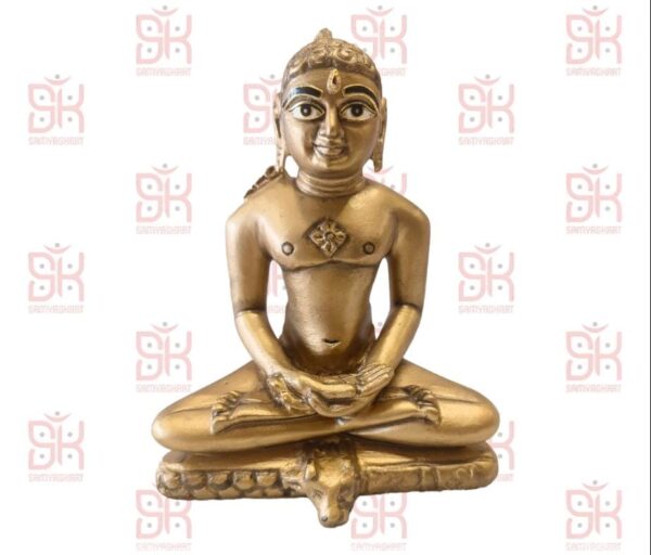 Pranam Samyag jain upkaran bhandar presents Pure marble 6 inch aadivir swami pratima 👉 Made with pure marble 👉 For pratishtha 👉 For derasar 👉 For gruh mandir Size - 6 inch pure makrana marble with antique polish look Book fast