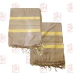 SAMYAG JAIN UPKARAN BHANDAR PRESENTS New pure kosa silk pooja jod⭐️ • Material - kosa silk • High quality kosa silk material • Available in 10 colors • Dhoti 4 mts khes 2.75 mts New and fresh colors available 😍 CONTACT FOR MORE INFORMATION 9558945109